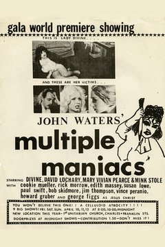 Multiple Maniacs - poster