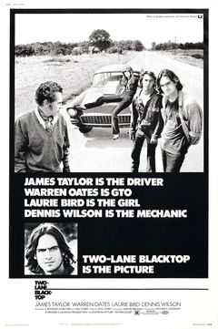 Two-Lane Blacktop - poster