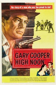 High Noon - poster