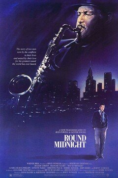 'Round Midnight - poster