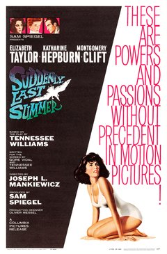 Suddenly Last Summer - poster