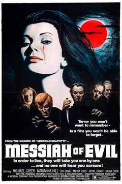 Messiah of Evil - poster