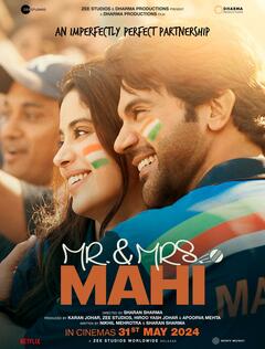 Mr. & Mrs. Mahi - poster