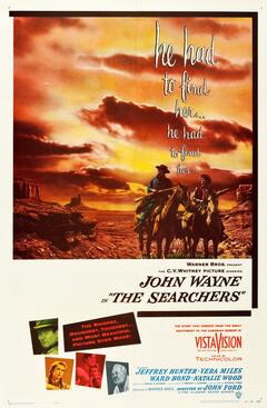 The Searchers - poster