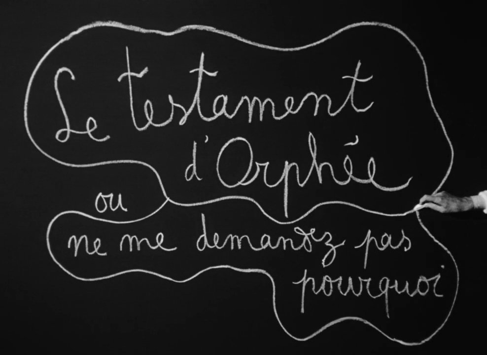 Le testament d'Orphée - still