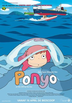Ponyo On The Cliff By The Sea - poster