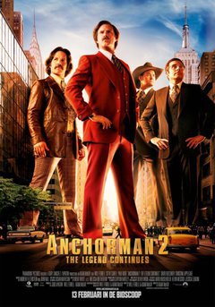Anchorman 2: The Legend Continues - poster