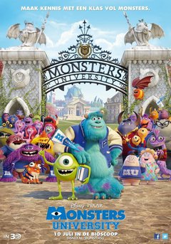 Monsters University (NL) - poster