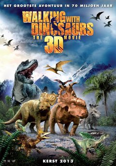 Walking with Dinosaurs (NL) - poster